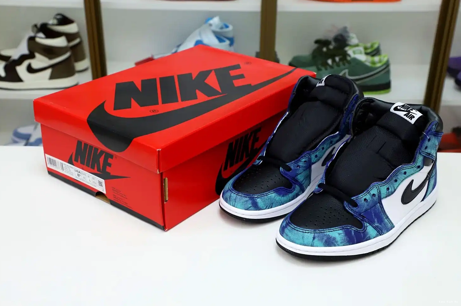 OG 1 Kimikick Air Jordan Tie-Dye  High 0817